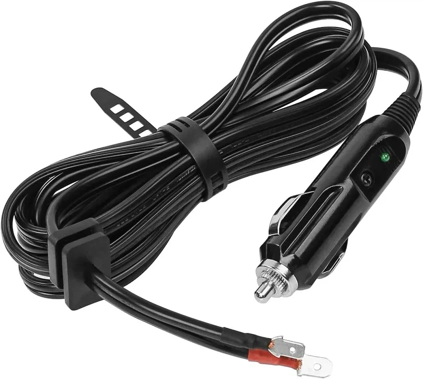 Coleman 8FT Power Cord w/Fuse for Thermo Cooler 12V/24V # 5644
