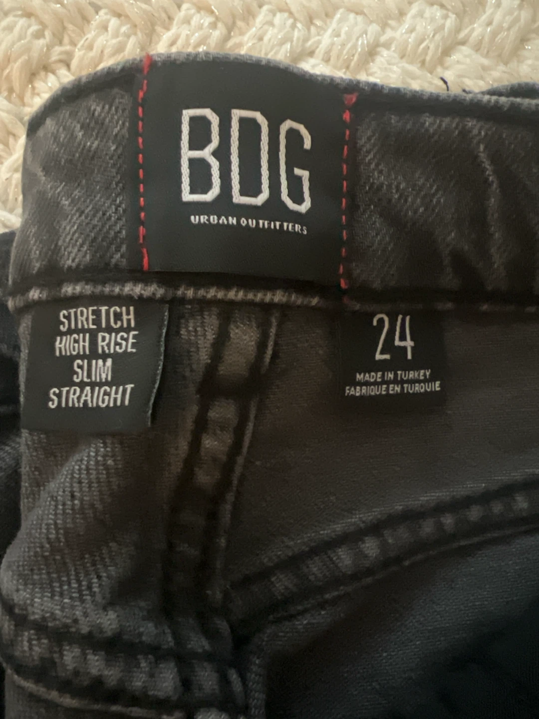 BDG Urban Outfitters Black Straight Jeans (24”) - photo 2