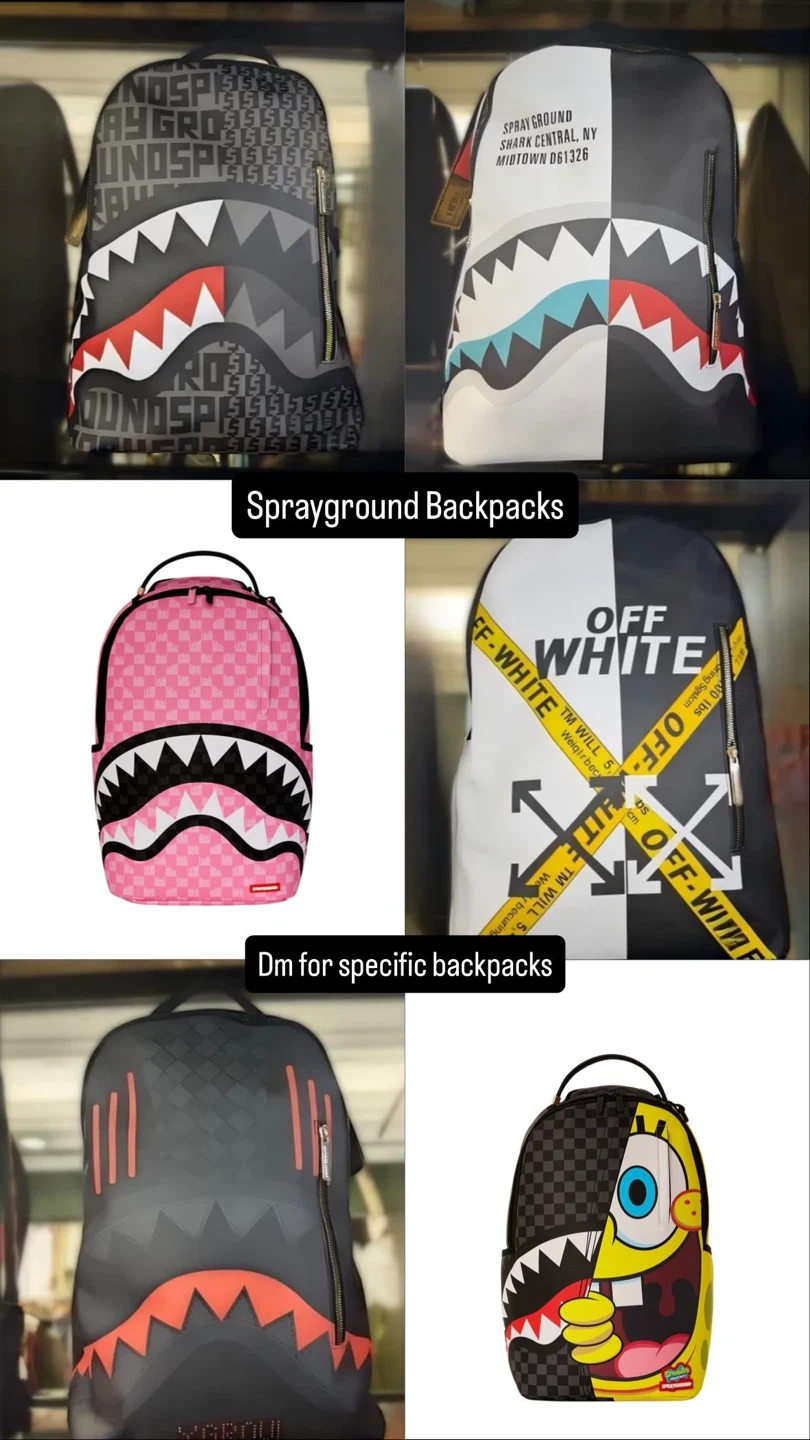 Sprayground backpacks