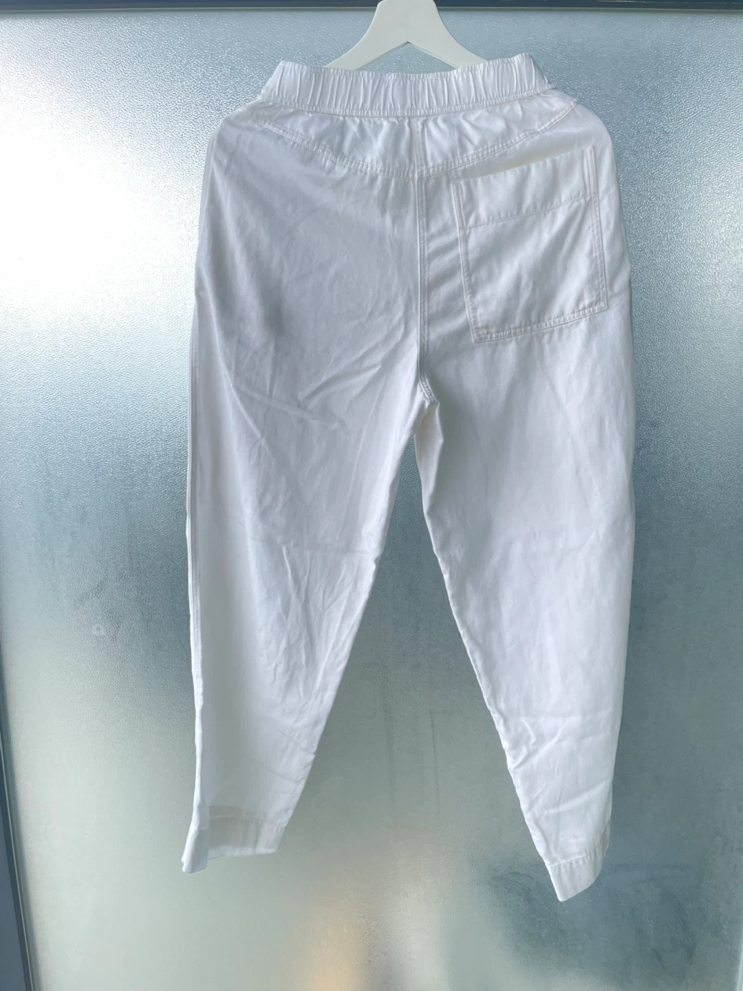 COS White Cropped Pants, size L - photo 5