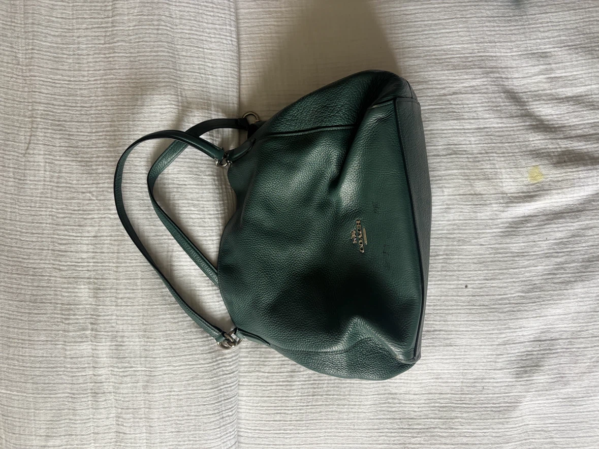 Coach Pebble Leather Shoulder Bag - photo 2
