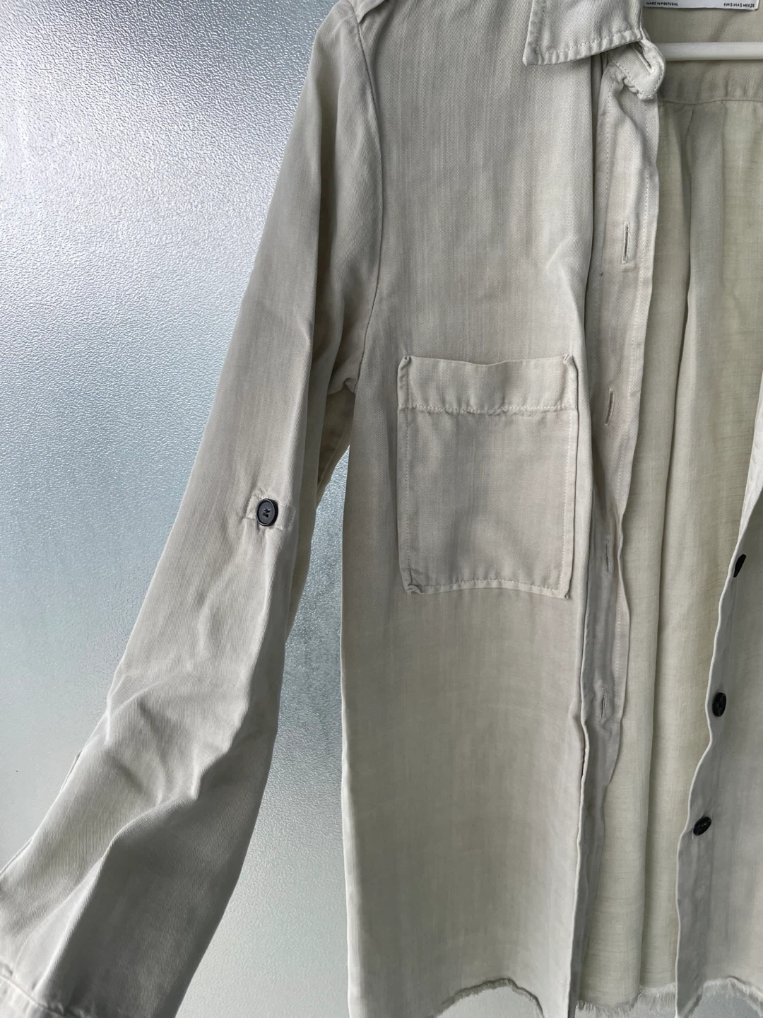 Zara Woman Premium Denim Collection Shirt - photo 4