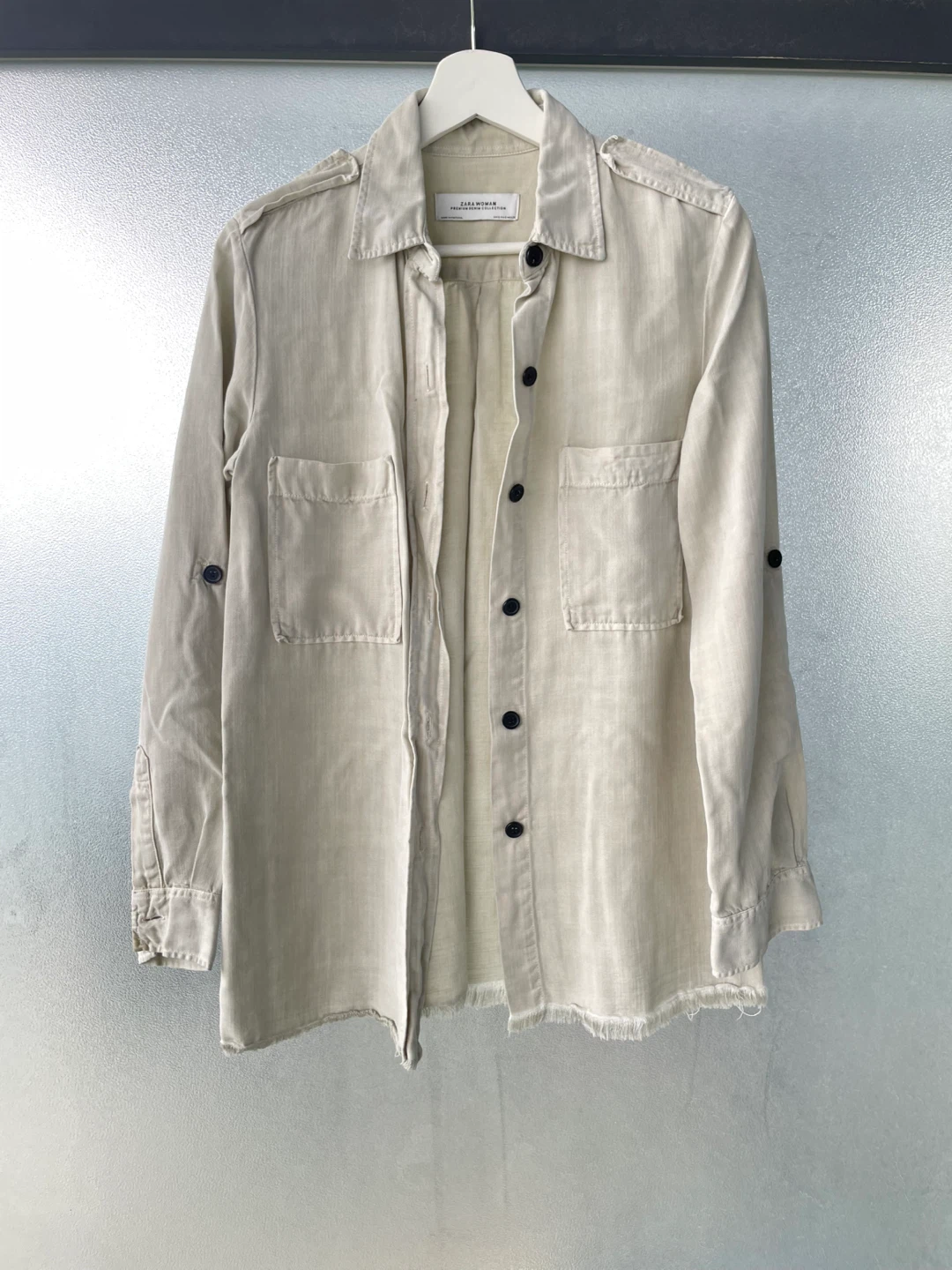 Zara Woman Premium Denim Collection Shirt