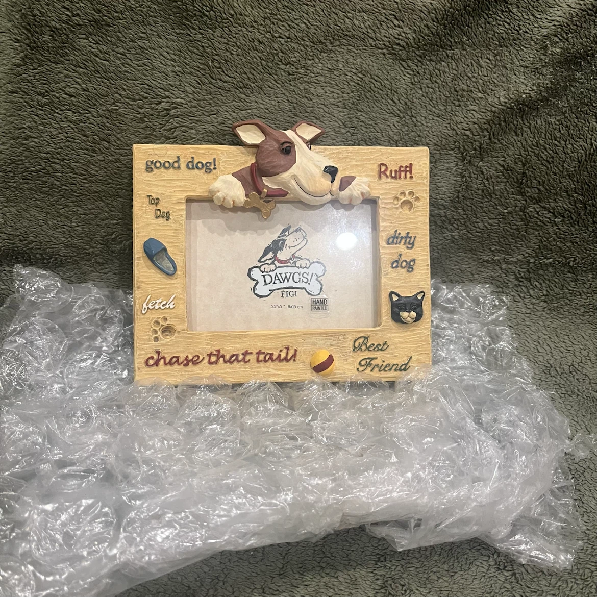 Figi "Dawgs" Dog Photo Frame 3.5"x5" - photo 2