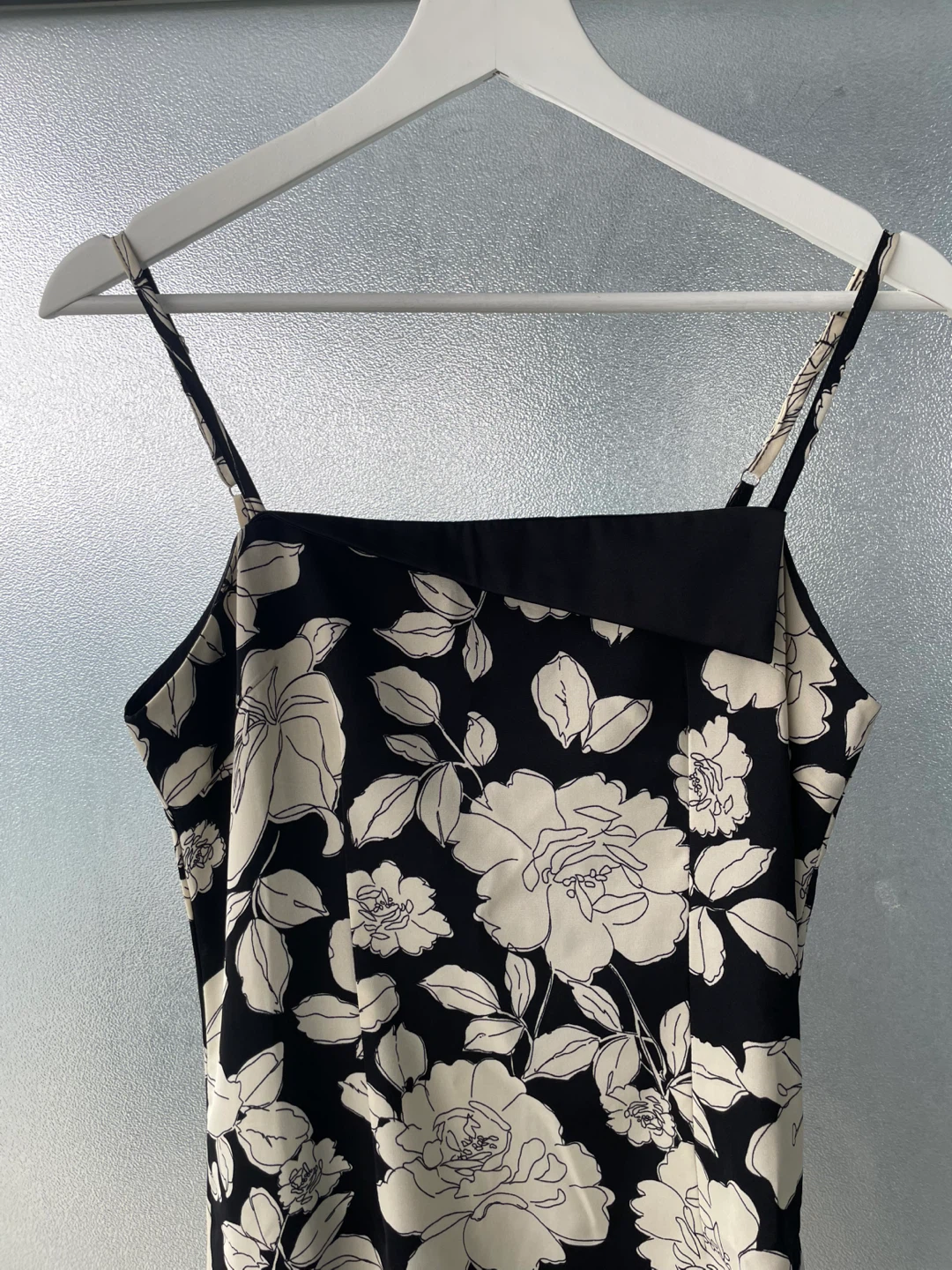 Floral Slip Dress with Ruching, size S - photo 5