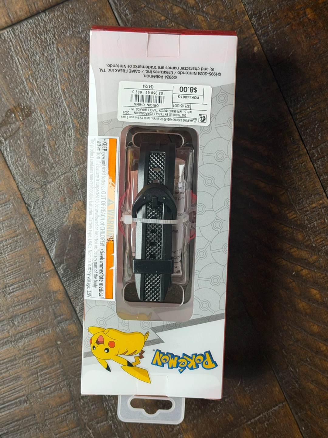 Pokemon Flashing LCD Watch. New in box - photo 3