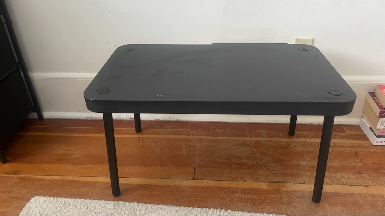 Black Ikea coffee table