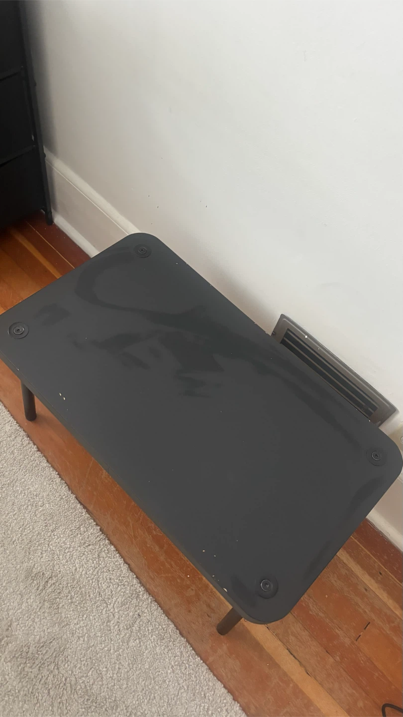 Black Ikea coffee table - photo 2