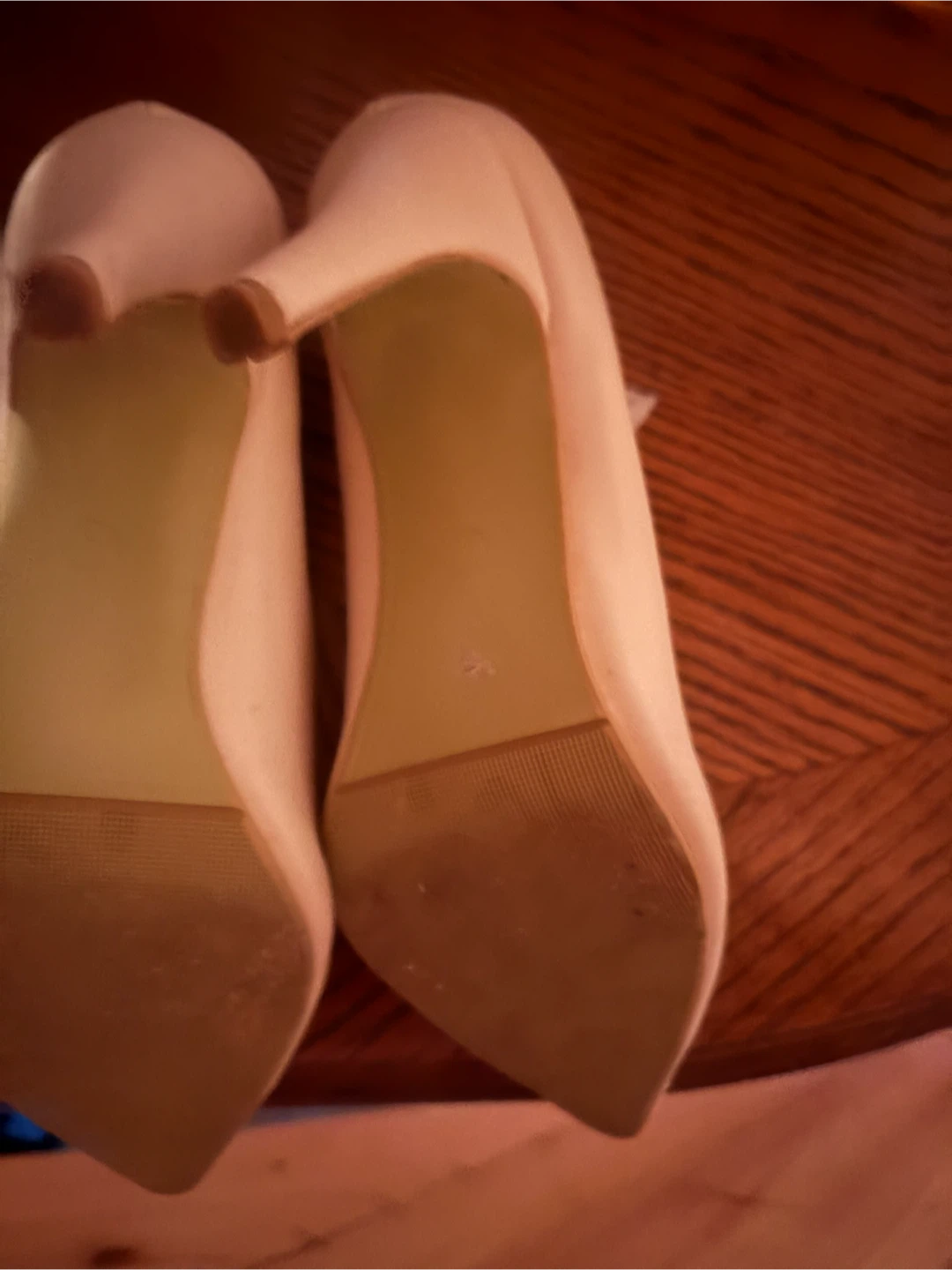 Women's Beige Pointed Toe Heels - photo 2