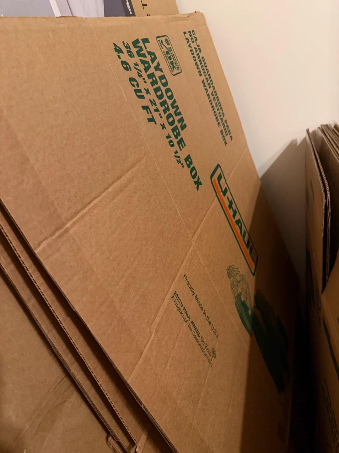 U-Haul Lamp Box Moving Boxes - photo 2