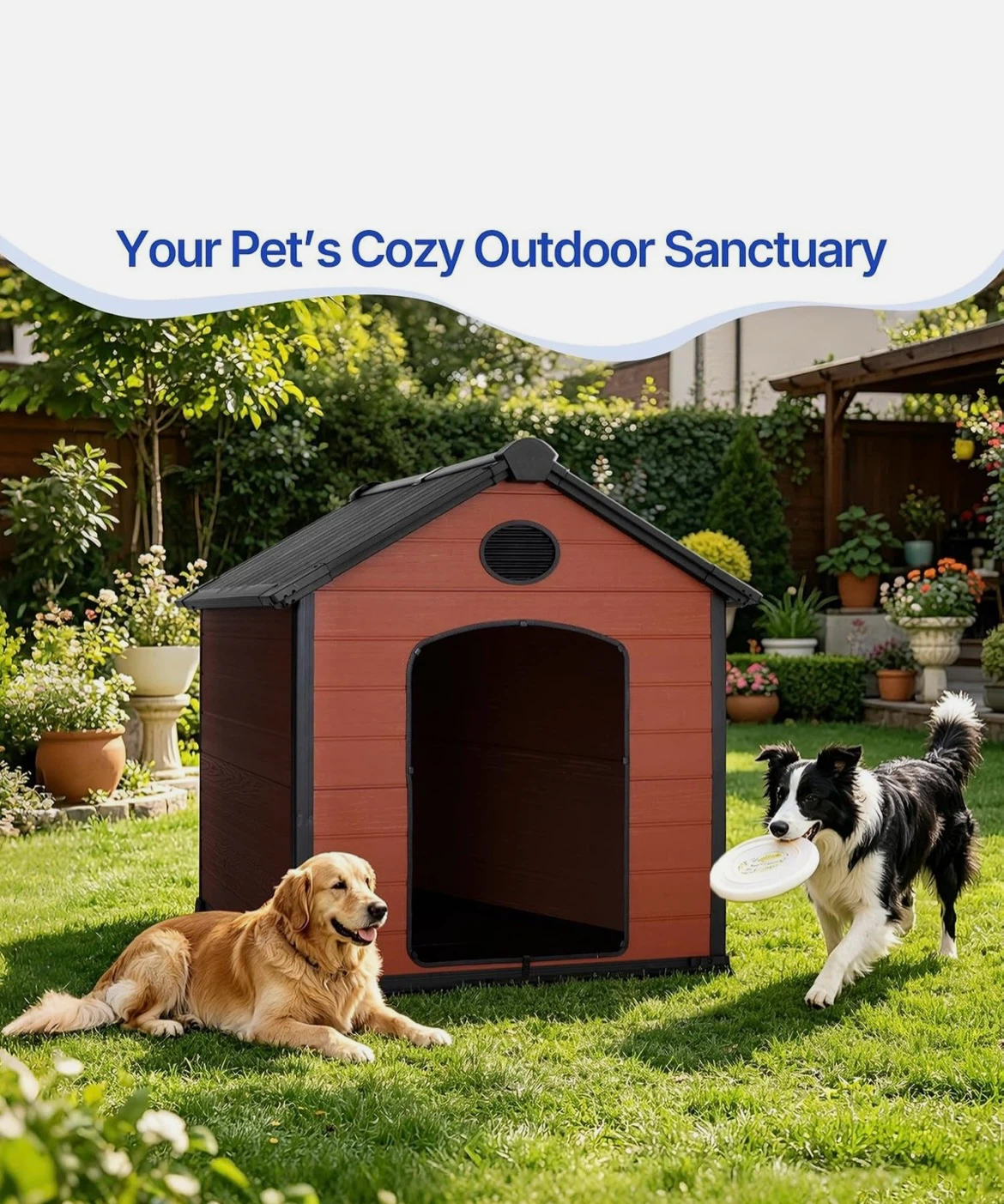 EHHLY Outdoor Extra Large Pet House - photo 2