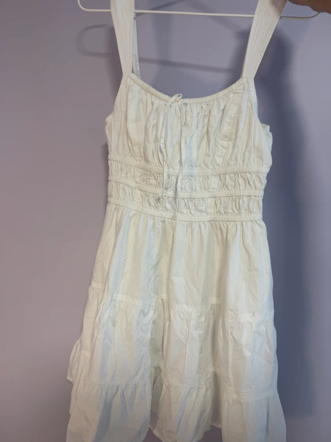 Sunday Best White Martine poplin Dress - photo 3