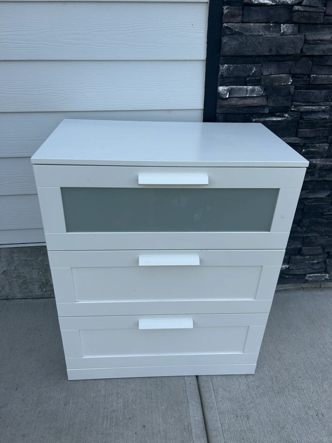 IKEA dresser white with 3 drawers