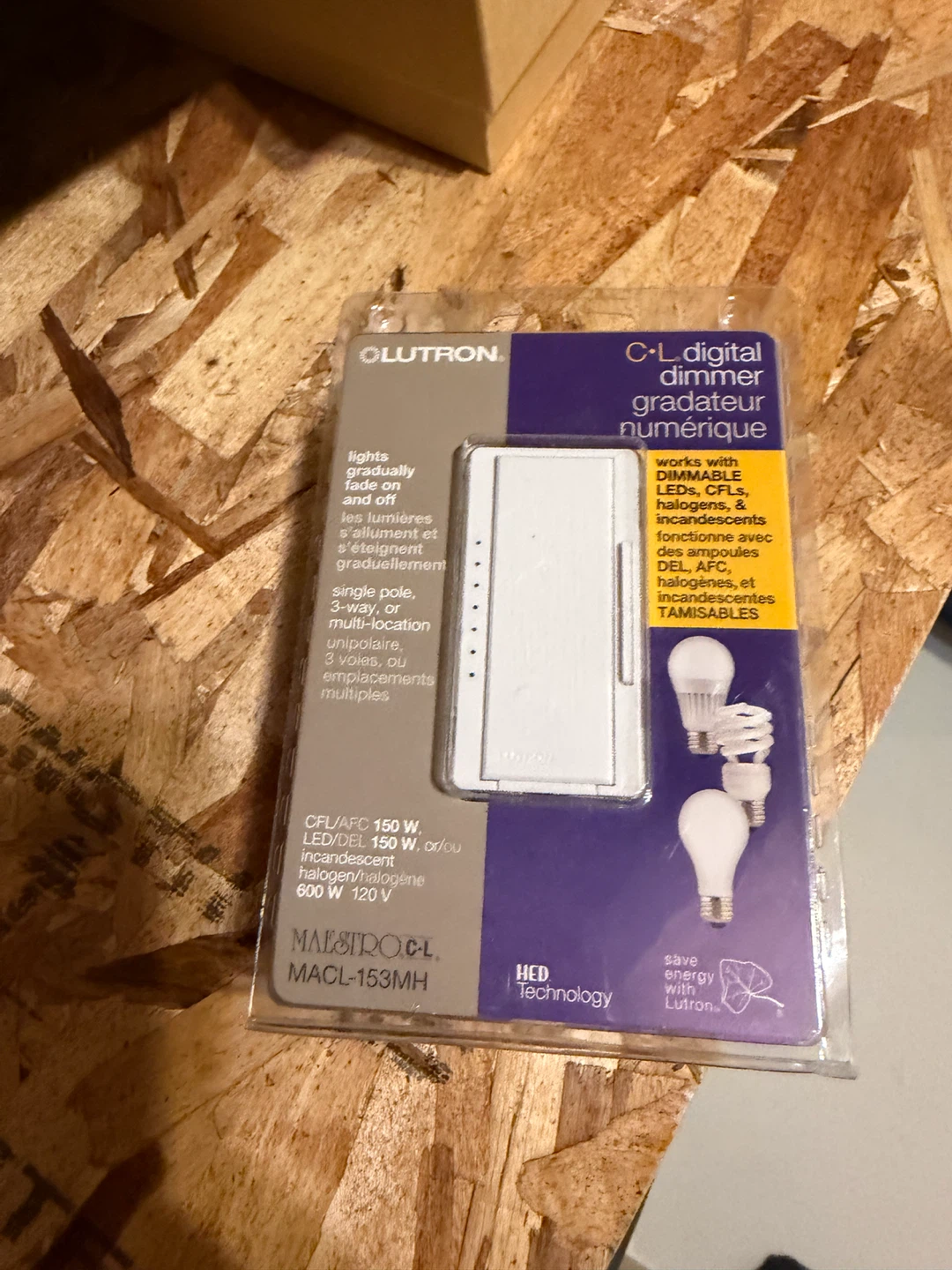 Lutron MACL-153MH Maestro C.L Digital Dimmer
