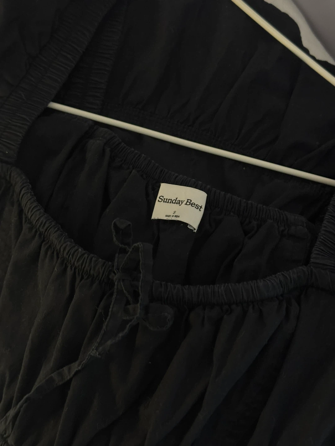 Sunday Best Black Martine Poplin Dress - photo 3