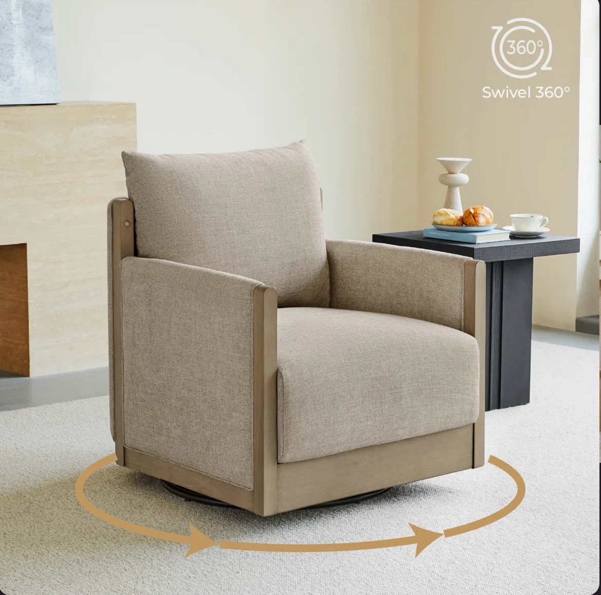 Swivel Accent Chair - photo 2