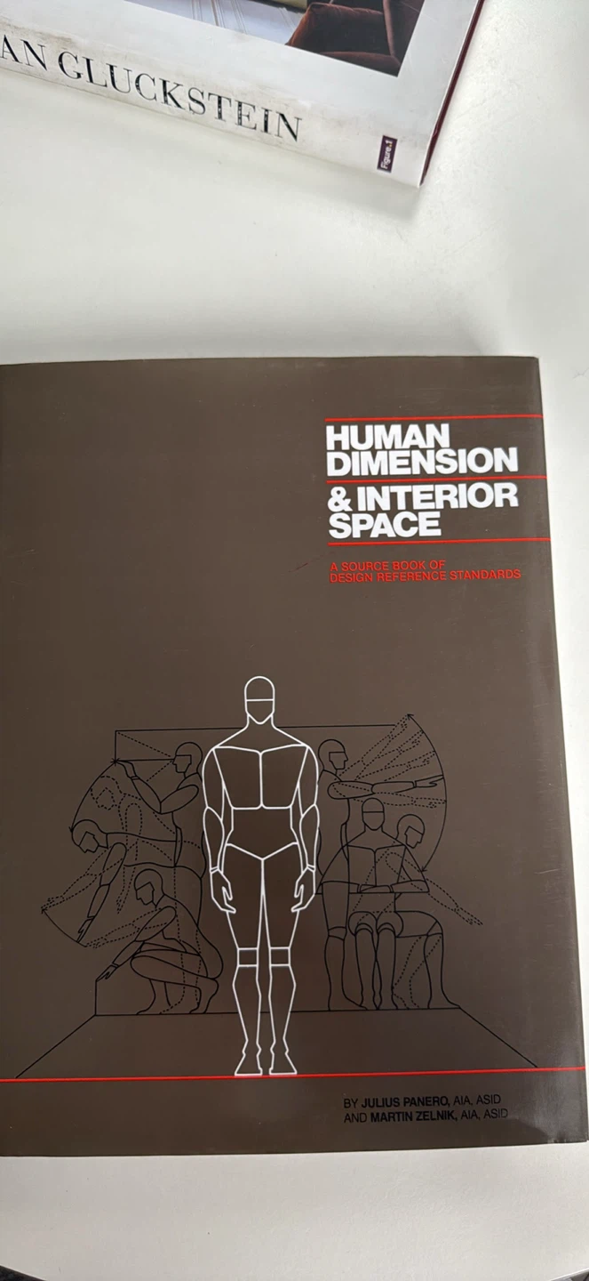 Human dimension & interior space textbook