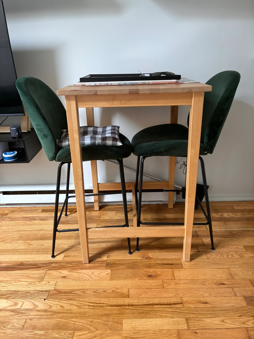 Velvet Bar Stools (Set of 2) - photo 2