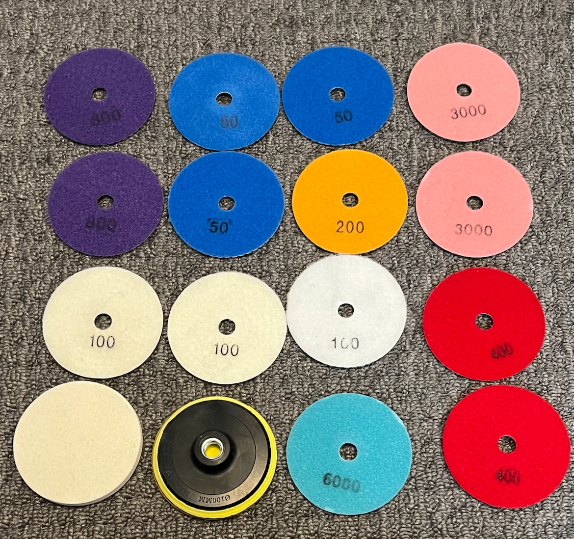 Polishing Pads Set