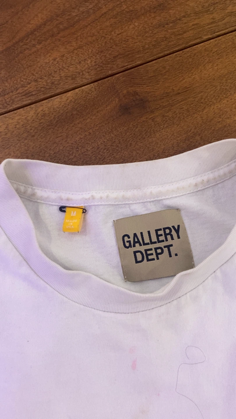 Gallery Dept. White Cotton T-Shirt - photo 2
