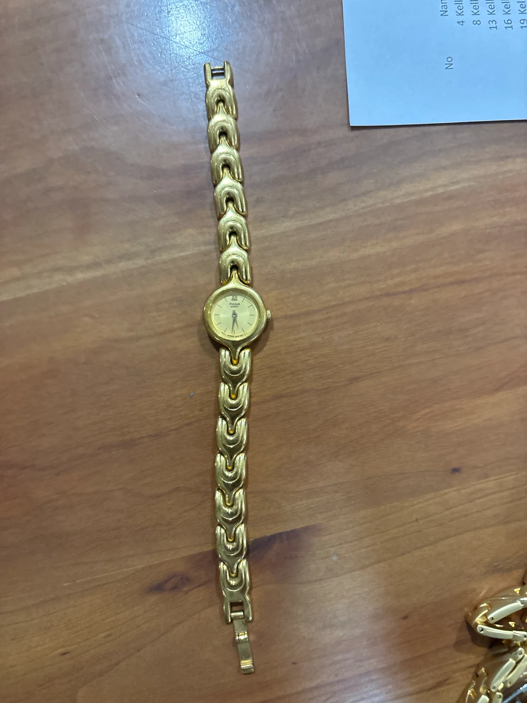 Pulsar Women's Gold-Tone Watch