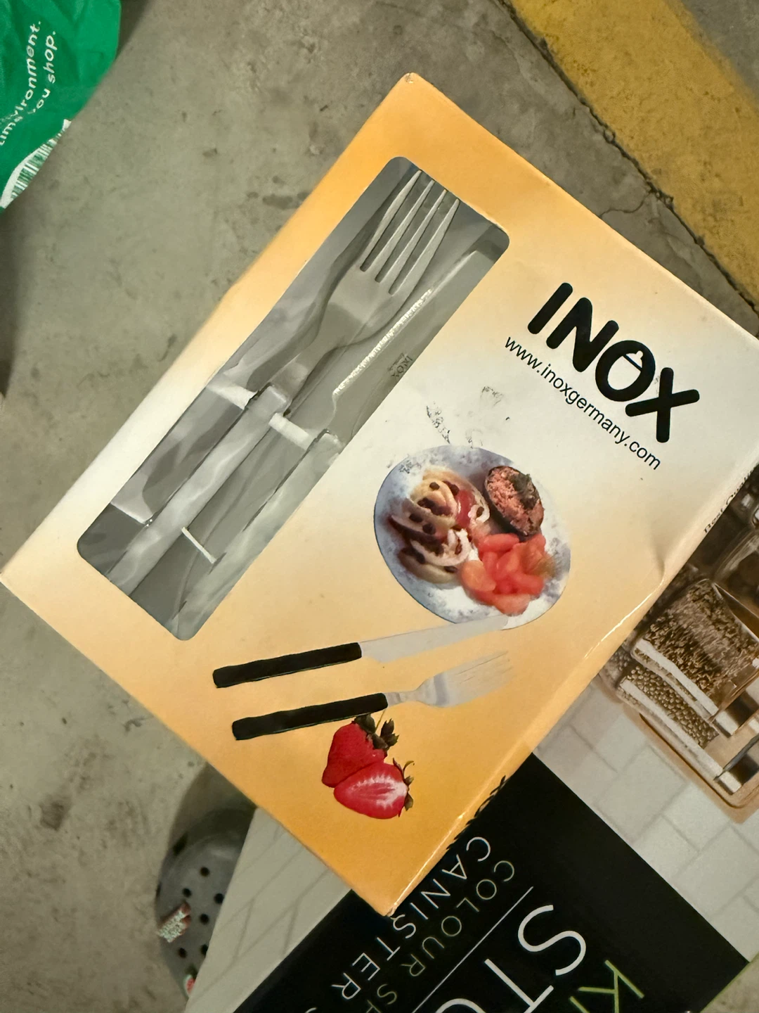 INOX Cutlery Set (fork and knife) NEW 2 sets