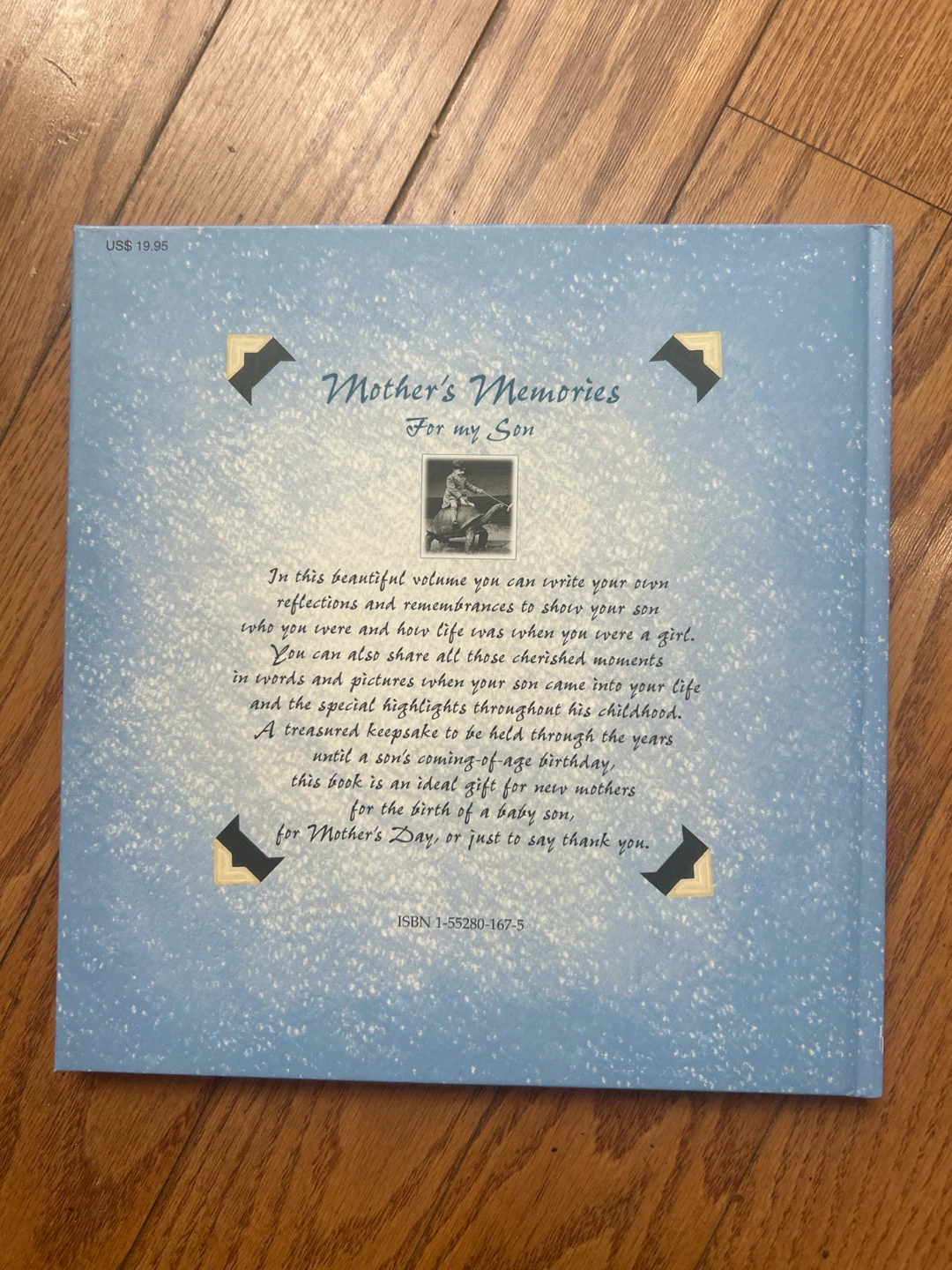 Mother's Memories For My Son Keepsake Book - photo 2
