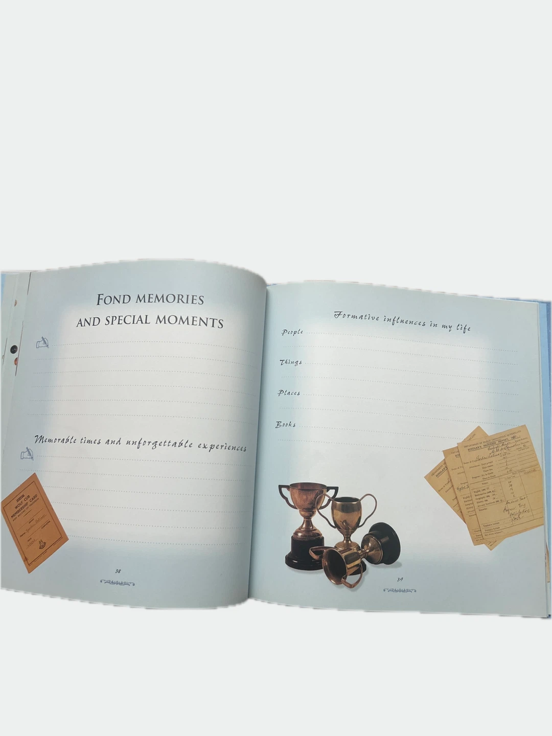 Mother's Memories For My Son Keepsake Book - photo 5