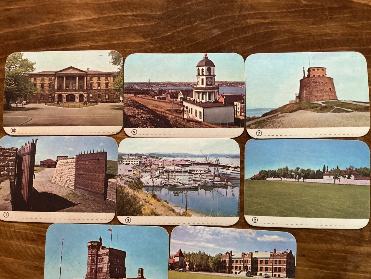 1961 SALADA TEA Complete HISTORIC CANADA PICTURE CONTEST Set ! - photo 2