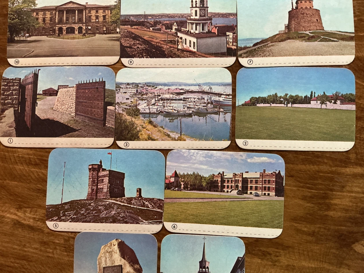 1961 SALADA TEA Complete HISTORIC CANADA PICTURE CONTEST Set ! - photo 3