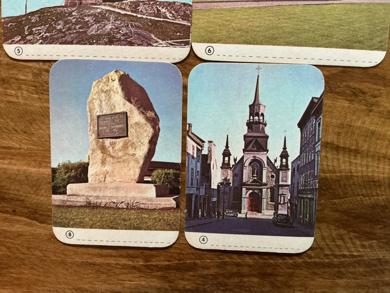 1961 SALADA TEA Complete HISTORIC CANADA PICTURE CONTEST Set ! - photo 5