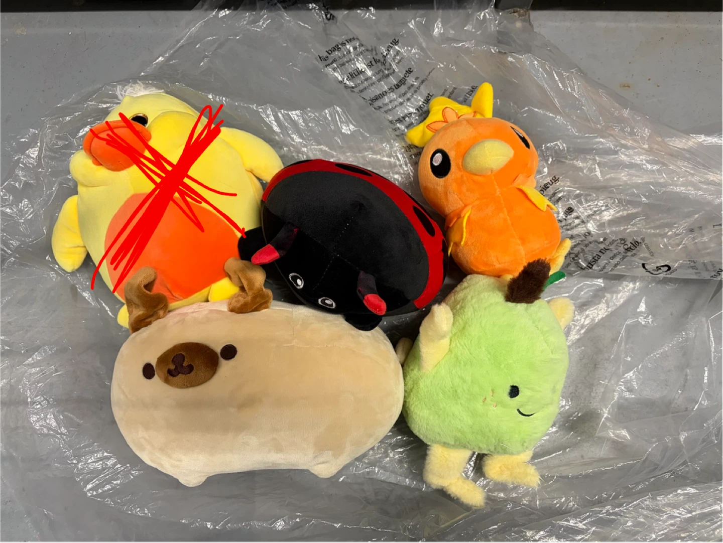 12 Plush Toys - Ice Cream, Pig, Duck, Cow, etc - photo 4