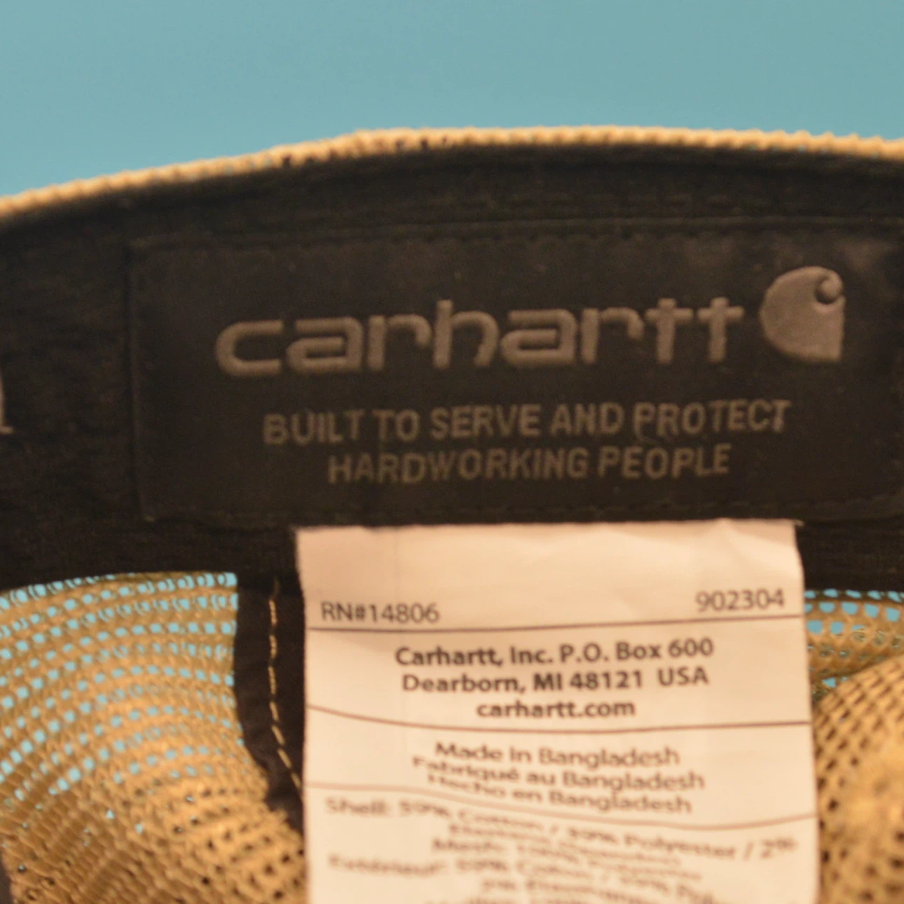 Penske Carhartt Trucker Hat Embroidered Cap Mesh - photo 5