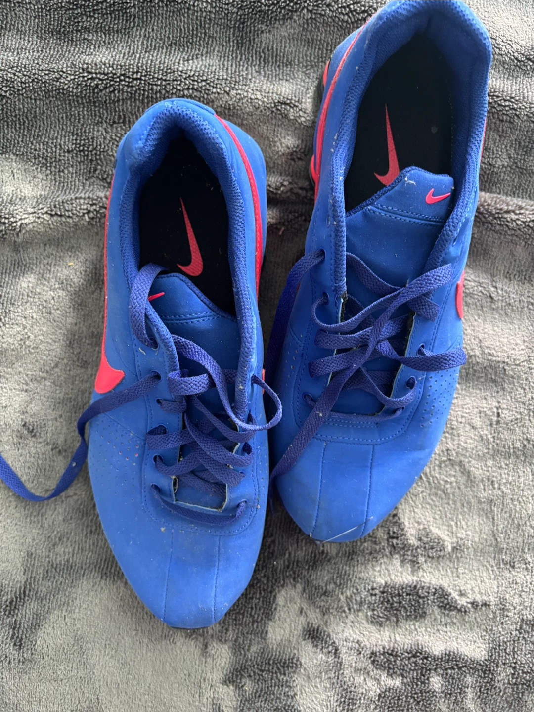 Nike shox Men's Blue Running Shoes size 8.5 - photo 2