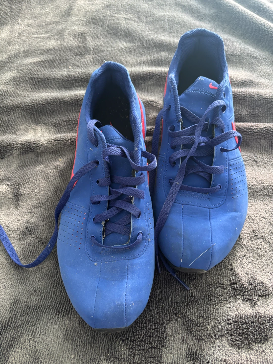 Nike shox Men's Blue Running Shoes size 8.5 - photo 3