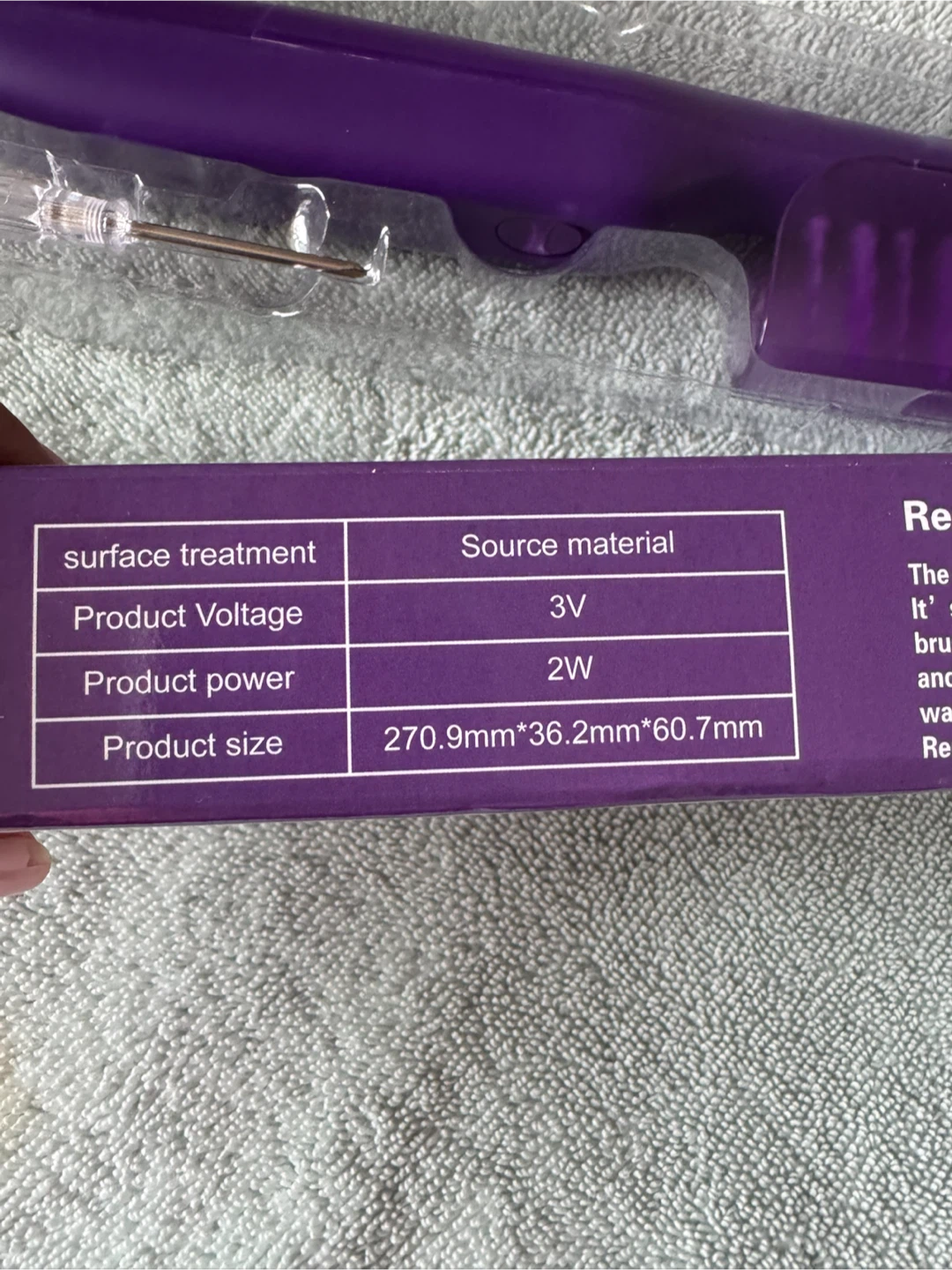 Remington Tame The Mane Electric Detangling Brush - photo 4