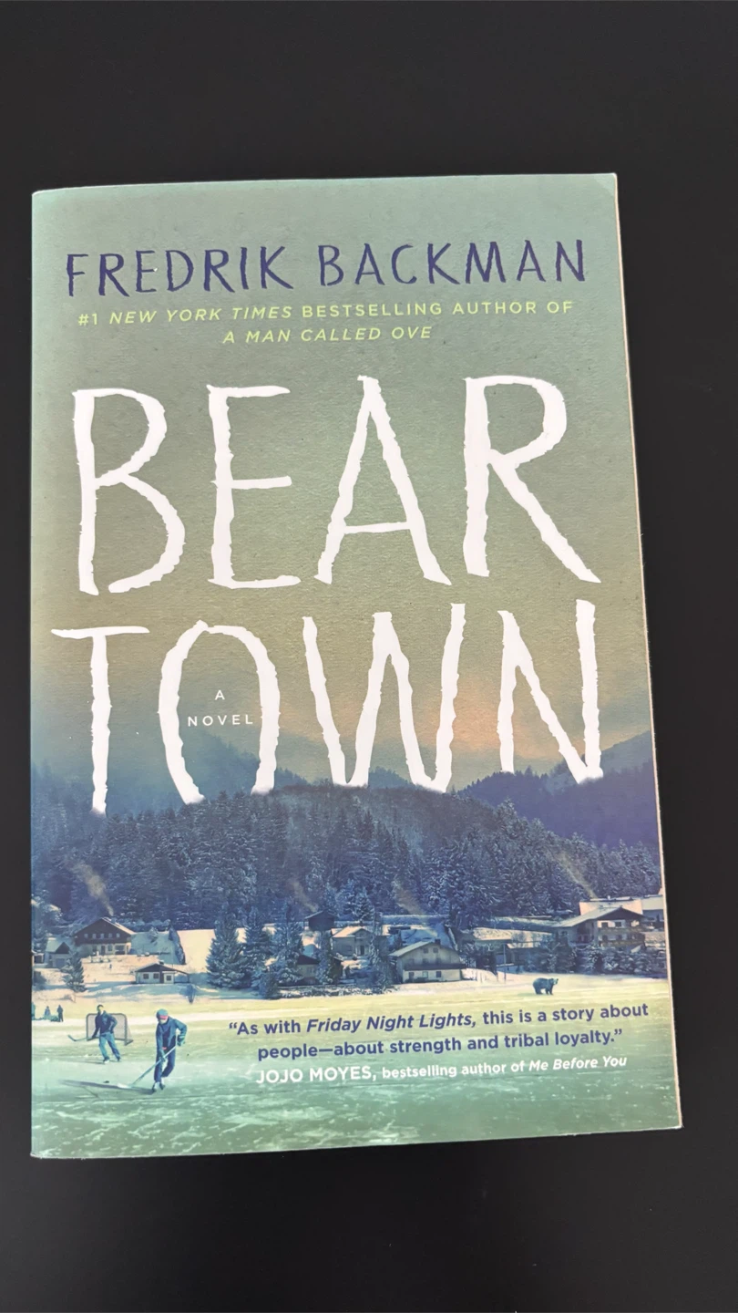 Beartown Fredrik Backman book