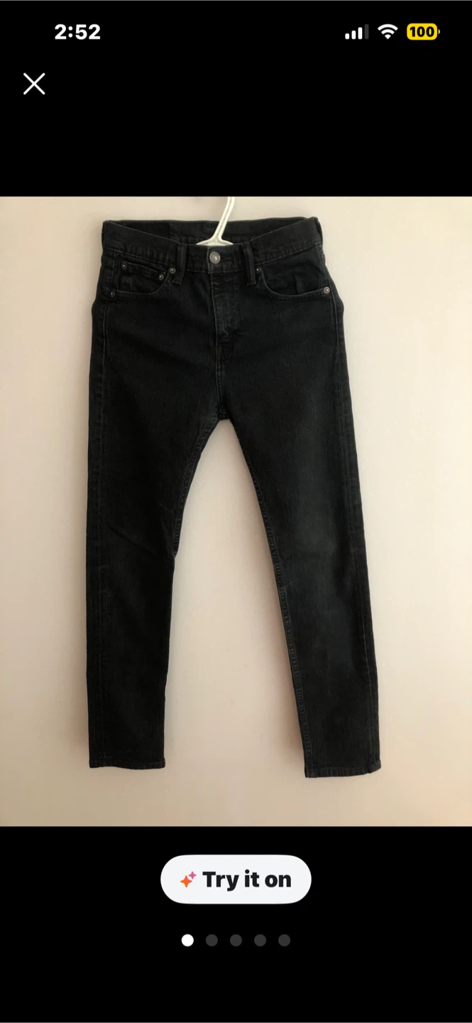 Levi's Black Jeans