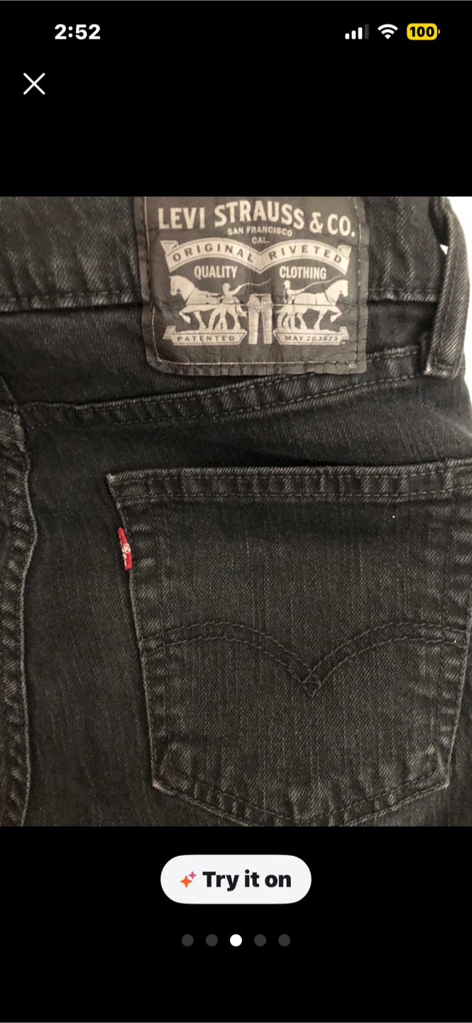 Levi's Black Jeans - photo 3