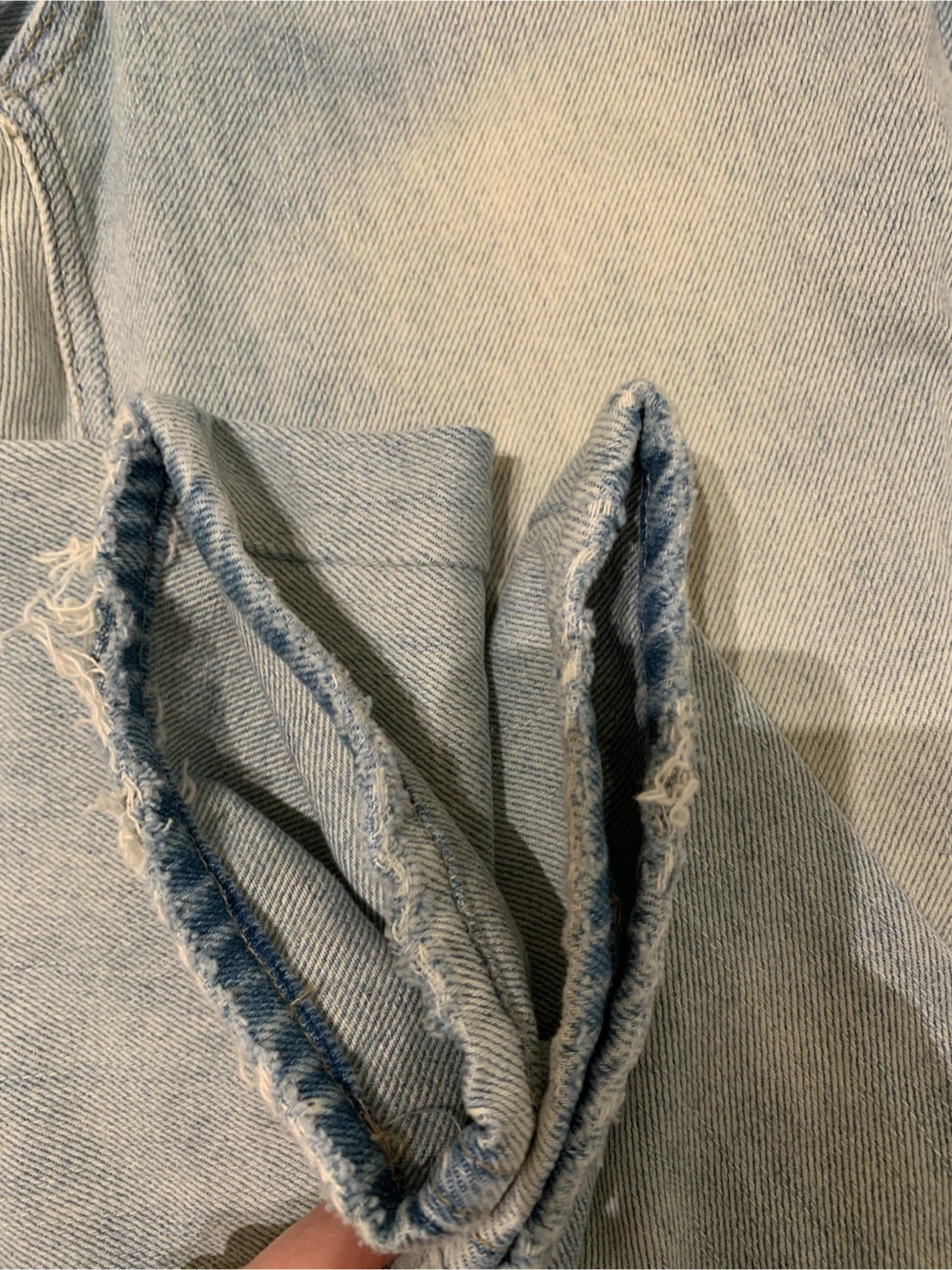 Light Wash Denim Jeans - photo 5