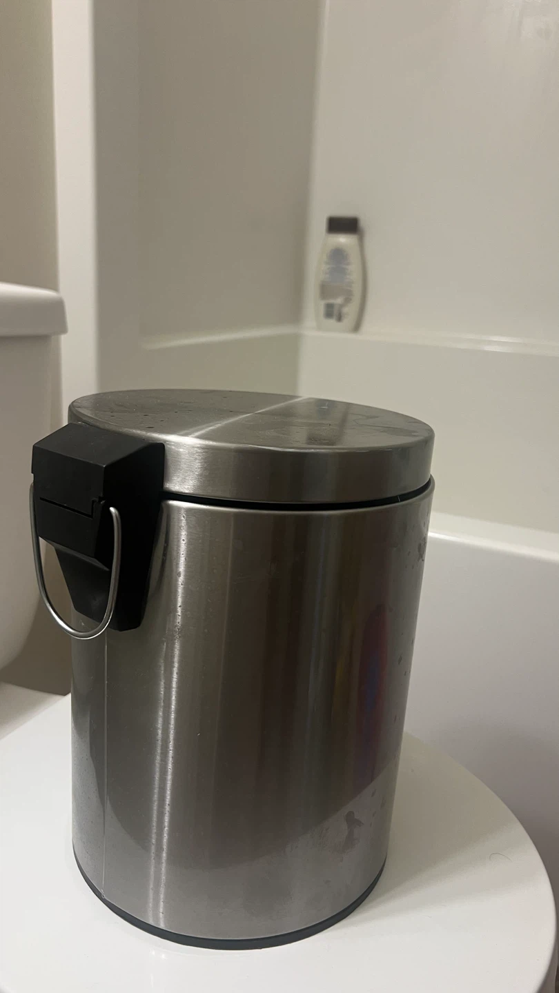 Stainless Steel Step Trash Can