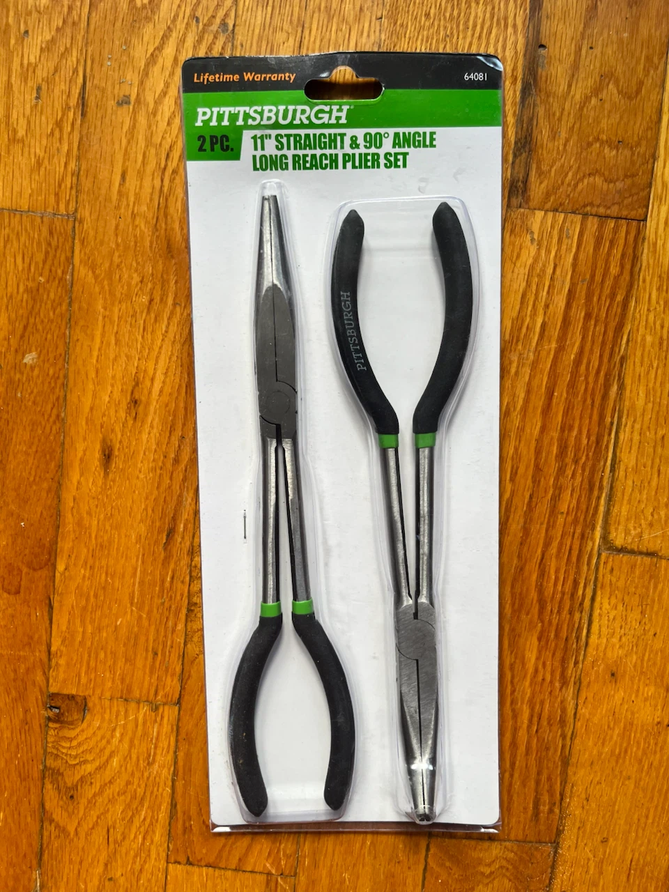 Pittsburgh 2 PC. 11" Long Reach Plier Set