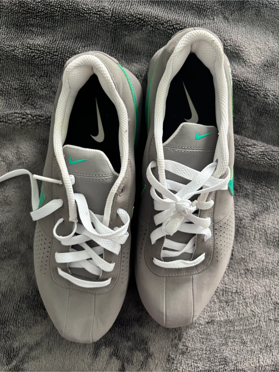 Nike Shox Nz Grey Green. Size 8.5 - photo 2