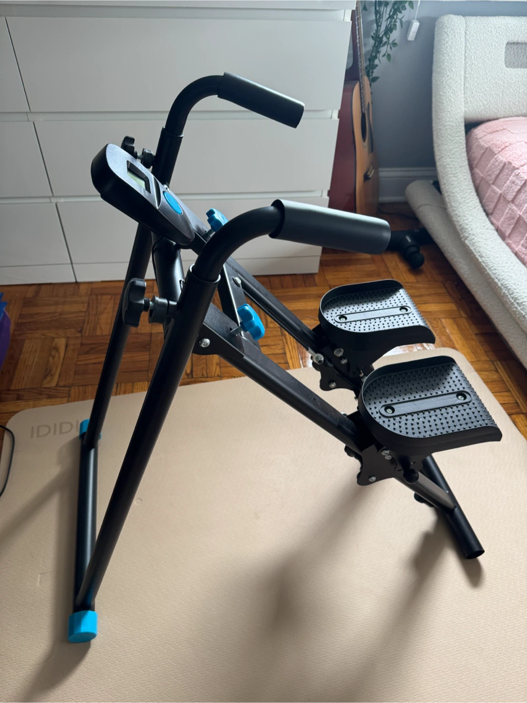 Black Exercise Stair Stepper Machine - photo 2