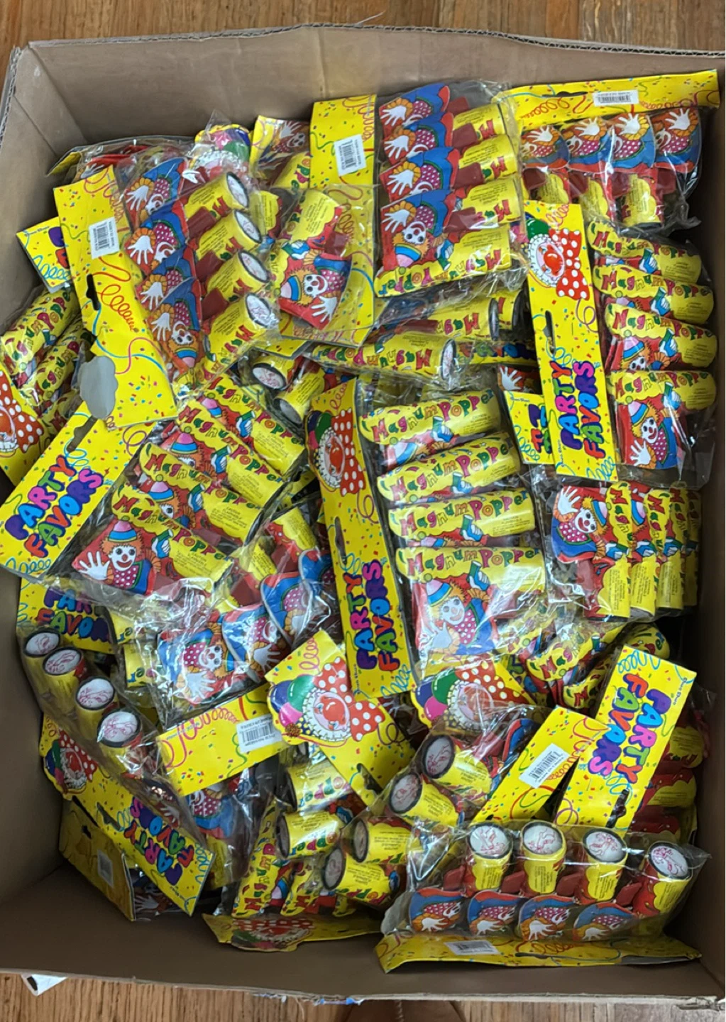 Huge lot of Magnum Streamer Popper Party Favors