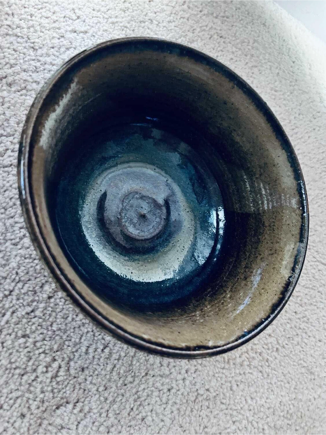 Vintage Handmade Pottery Bowl