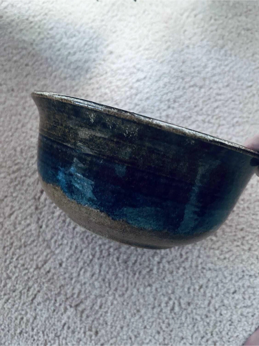 Vintage Handmade Pottery Bowl - photo 3