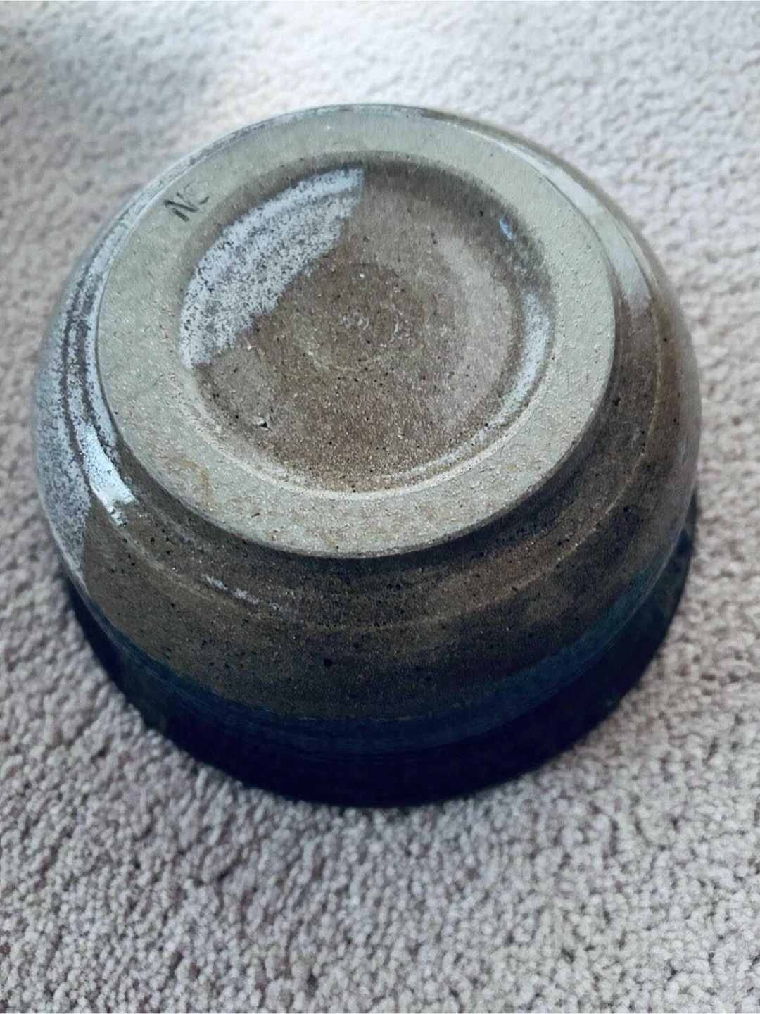 Vintage Handmade Pottery Bowl - photo 5