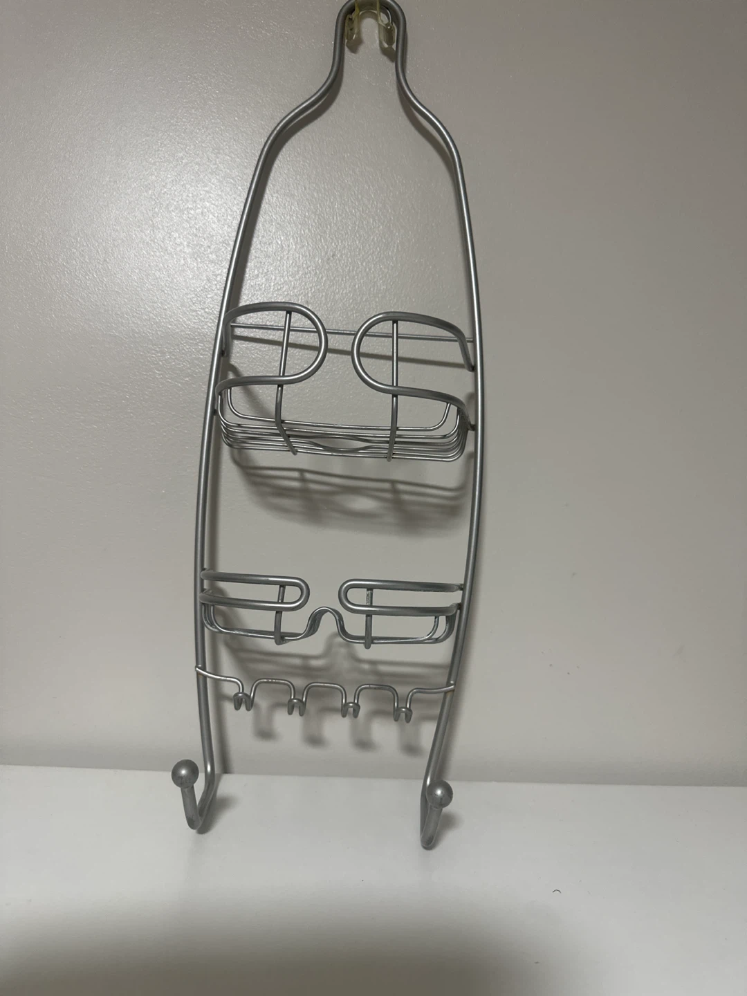 Metal Shower Caddy with Hooks