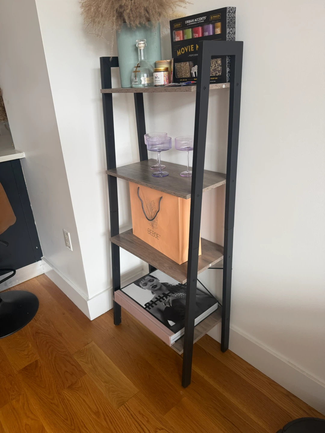 4-Tier Ladder Shelf